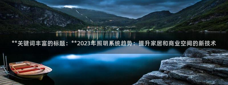 **关键词丰富的标题：**2023年照明系统趋势：提升家居和商业空间的新技术