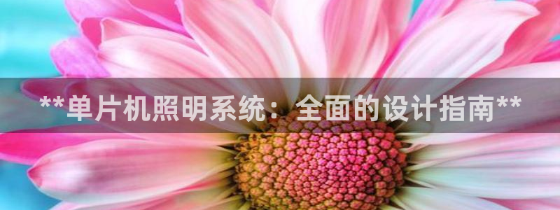 **单片机照明系统：全面的设计指南**