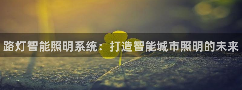 路灯智能照明系统：打造智能城市照明的未来