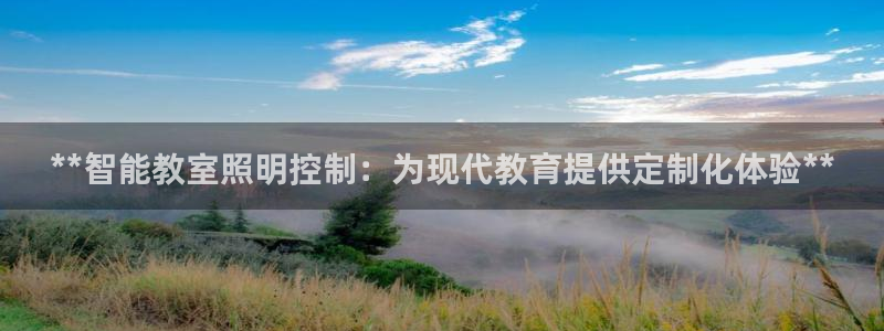 **智能教室照明控制：为现代教育提供定制化体验**