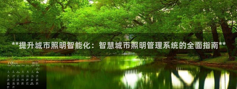 **提升城市照明智能化：智慧城市照明管理系统的全面指南**