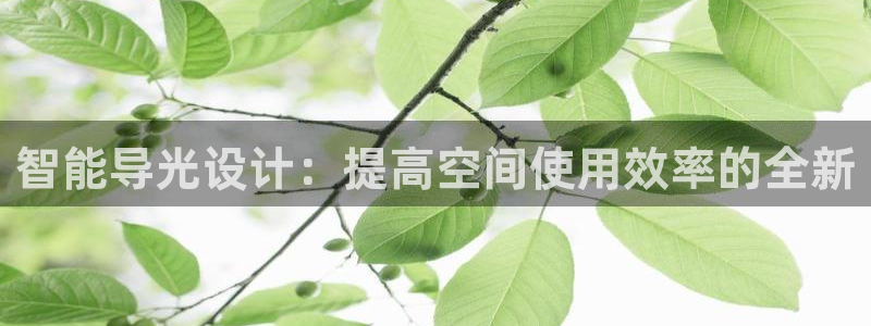 智能导光设计:提高空间使用效率的全新