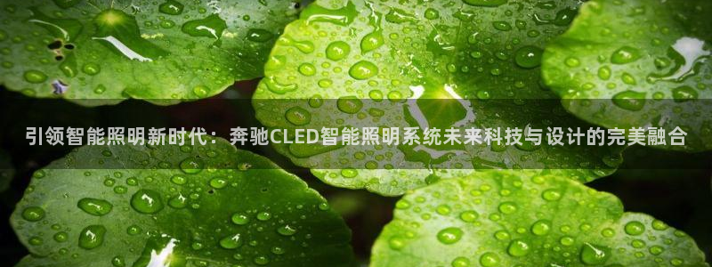 引领智能照明新时代：奔驰CLED智能照明系统未来科技与设计的完美融合