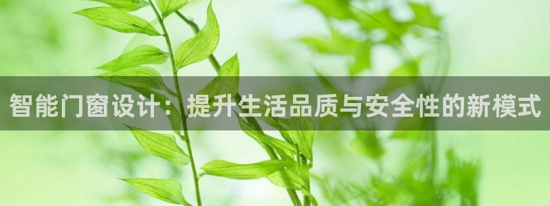 智能门窗设计：提升生活品质与安全性的新模式